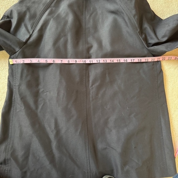 Anne Klein Open Front Jacket Blazer Black Large - Picture 11 of 12